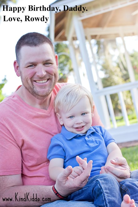 KK Happy Bday Daddy 2013