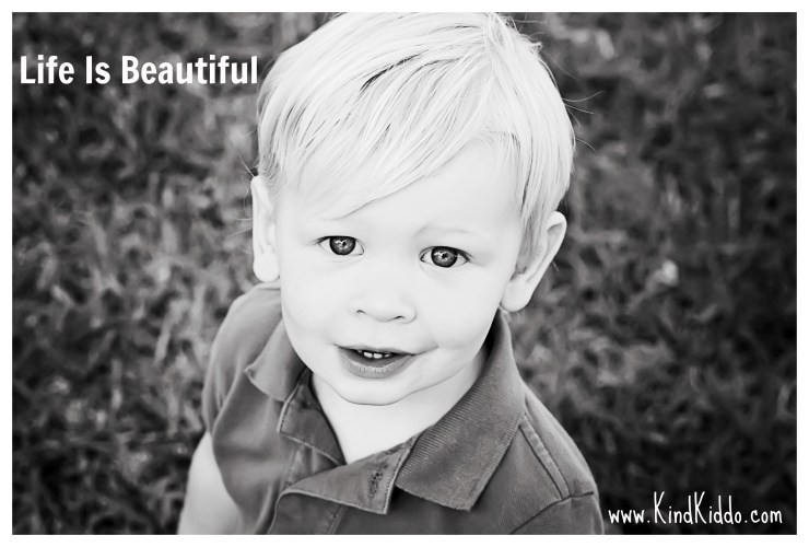 Life Is Beautiful Kind Kiddo